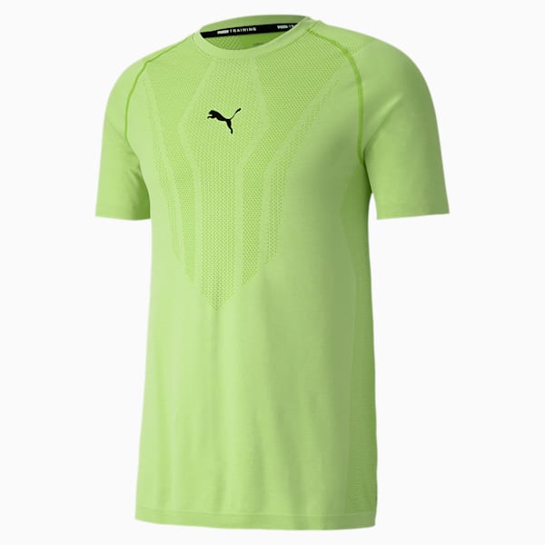 EvoKNIT dryCELL Men's Training Slim T-Shirt, Fizzy Yellow, extralarge-IND