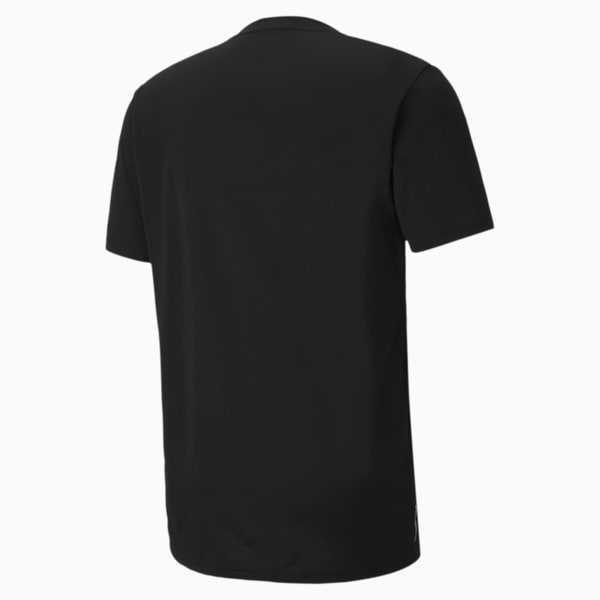 Train Men's Colorblock Tee, Puma Black, extralarge