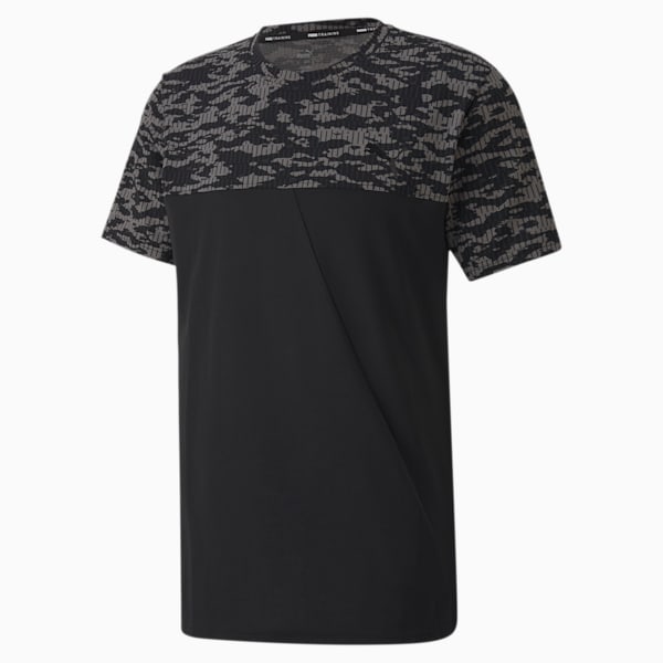 Printed Vent Men's Training T-Shirt, Puma Black