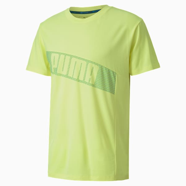 Train Men's Graphic Tee, Fizzy Yellow, extralarge