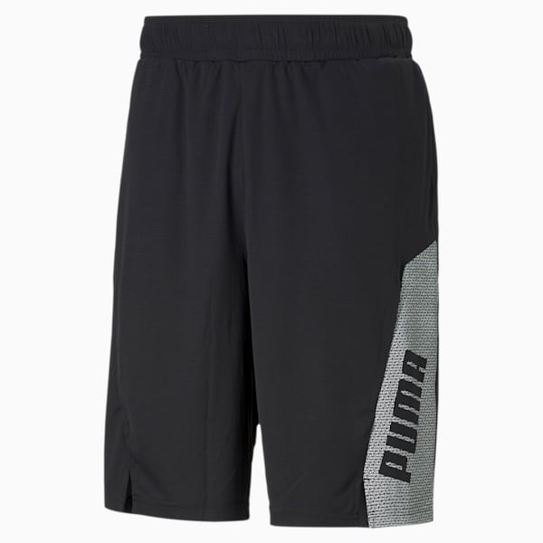 Train Men's Knitted Shorts, Puma Black-Puma White, extralarge