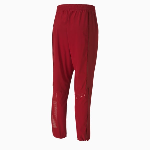 PUMA x FIRST MILE Mono Texture Men's Training Pants, Red Dahlia, extralarge