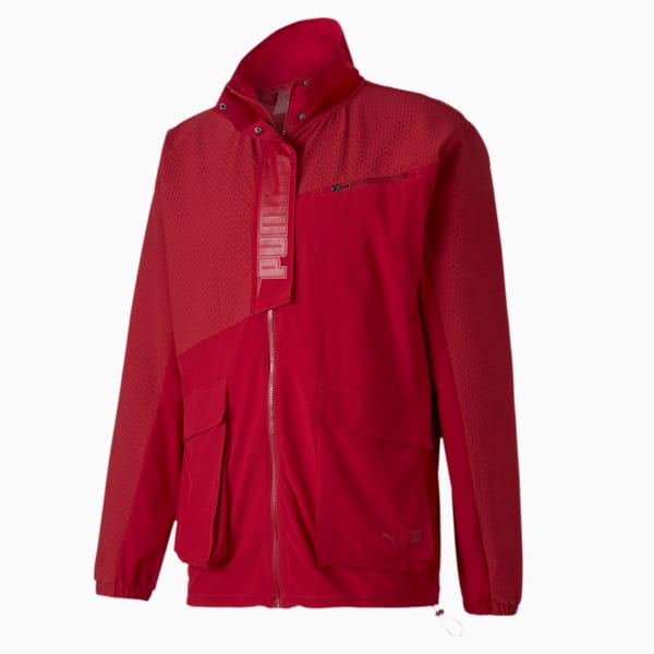PUMA x FIRST MILE Mono Men's Training Jacket, Red Dahlia, extralarge