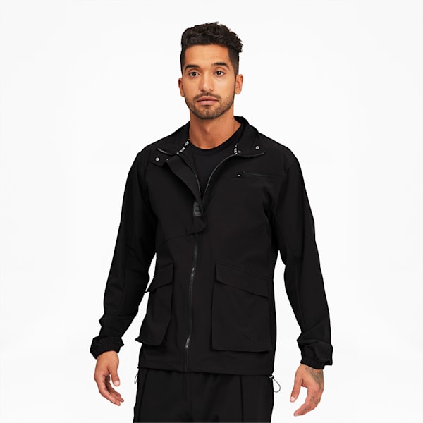 PUMA x FIRST MILE Mono Men's Training Jacket, Puma Black, extralarge