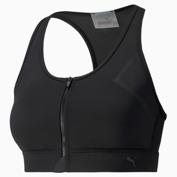 PUMA High Impact Front Zip Bra Women Sports Lightly Padded Bra - Buy PUMA  High Impact Front Zip Bra Women Sports Lightly Padded Bra Online at Best  Prices in India