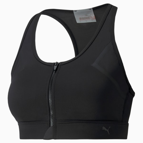 Zip Front Fastening Sports Bras for Women, High Impact Shockproof Sports Bra,Running  Gym Training Bra (Color : Black, Size : Medium) : : Clothing,  Shoes & Accessories