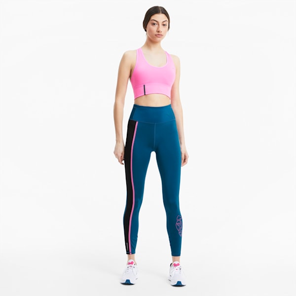 High Rise 7/8 dryCELL Women's Training Leggings, Digi-blue, extralarge-IND