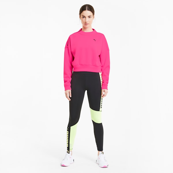 Train Zip DryCELL Women's Training Sweatshirt, Luminous Pink