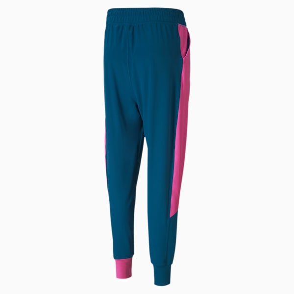 Train Stretch Knit Women's Track Pants, Digi-blue, extralarge