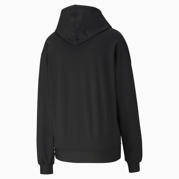 Train Stretch Knit Women's Hoodie, Puma Black, extralarge