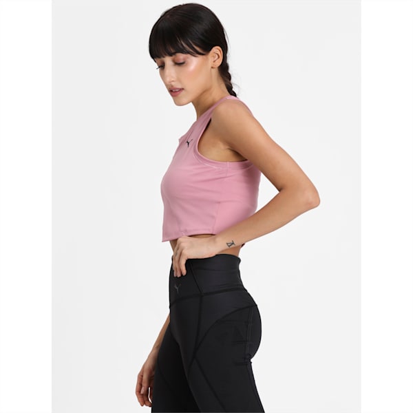 Studio Lace dryCELL Women's Training Crop Top, Foxglove, extralarge-IND