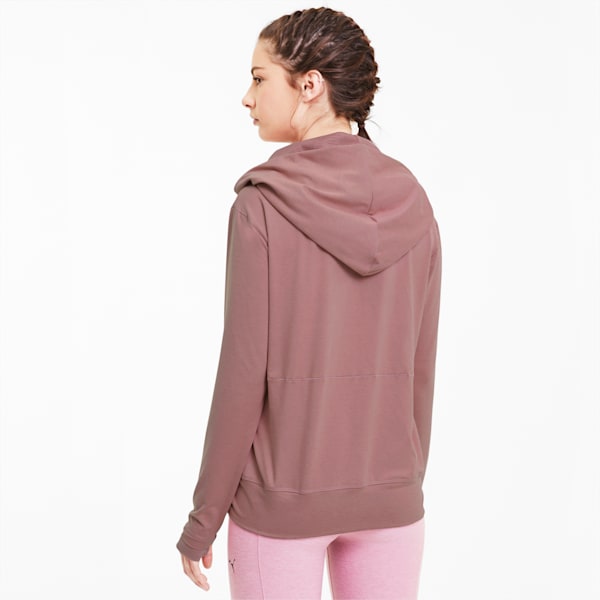 Studio Yogini Knitted dryCELL Women's Training Jacket, Foxglove Heather, extralarge-IND