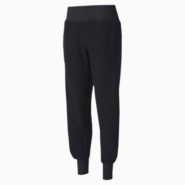 Studio Sherpa Knitted dryCELL Women's Training Pants, Puma Black, extralarge-IND
