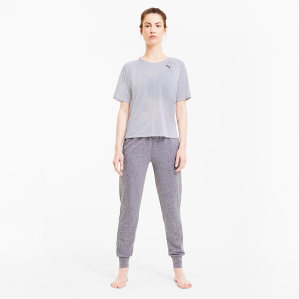 Studio dryCELL Relaxed Fit Women's T-Shirt, Puma White-Heather, extralarge-IND