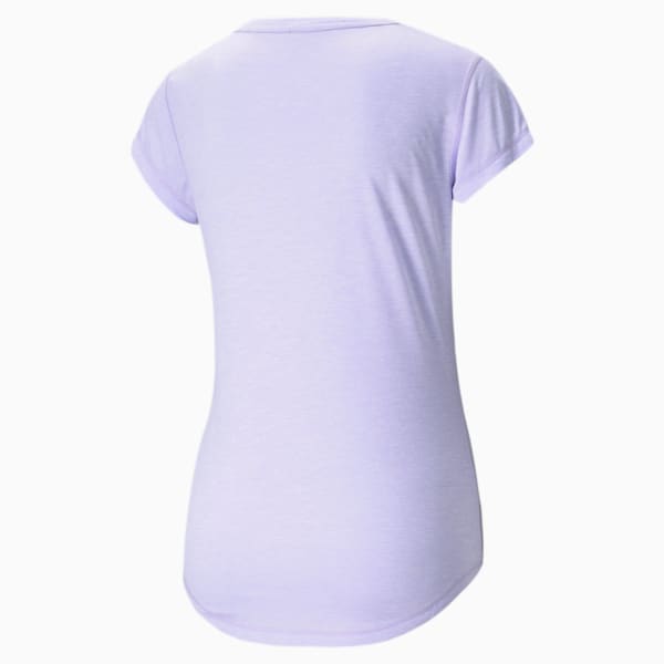 Train Favourite Heather Cat Women's Training T-Shirt, Light Lavender Heather, extralarge-IND