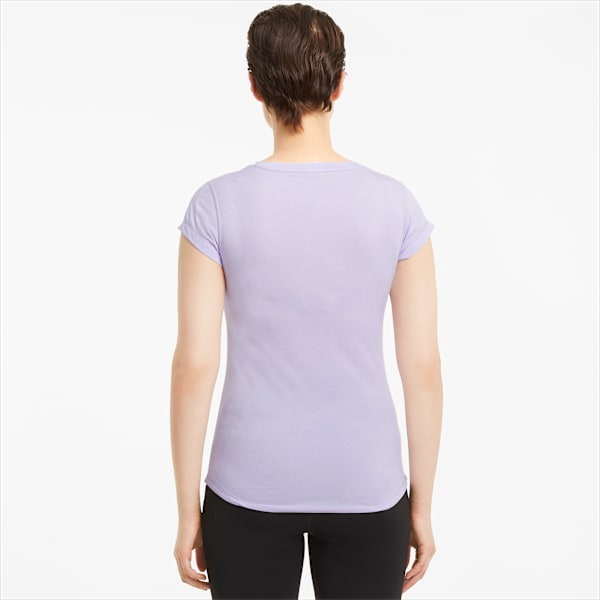 Train Favourite Heather Cat Women's Training T-Shirt, Light Lavender Heather, extralarge-IND