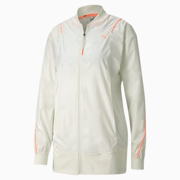 Pearl Woven dryCELL Women's Training Jacket, Marshmallow, extralarge-IND