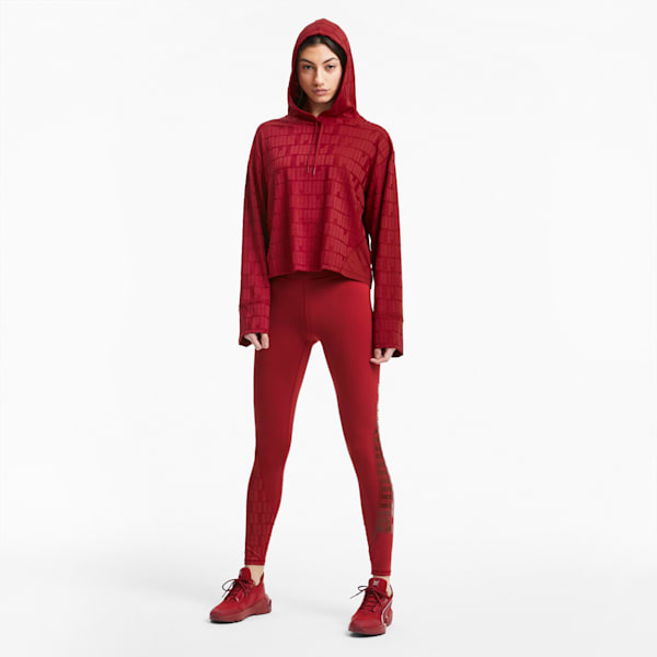 PUMA x FIRST MILE Mono Women's Training Hoodie, Red Dahlia, extralarge