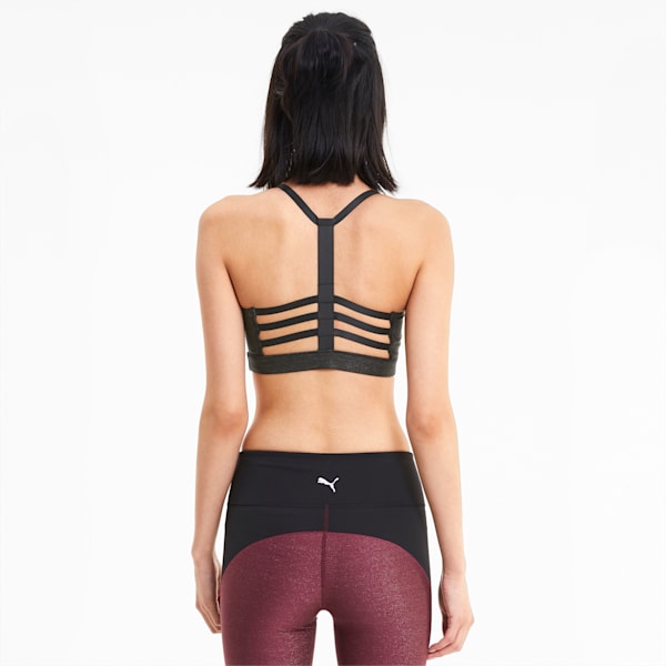 Low Impact Strappy Women's Training Sports Bra, Puma Black, extralarge-IND