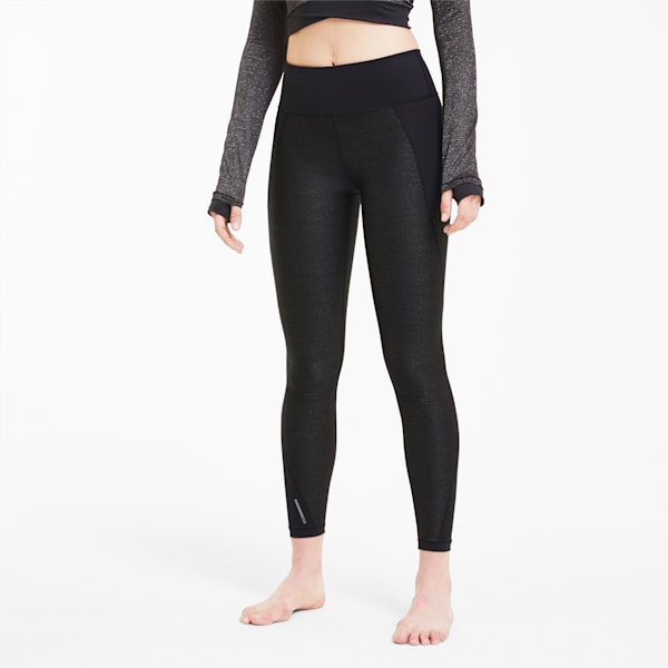 Studio Metallic 7/8 Tight, Puma Black, extralarge-IND