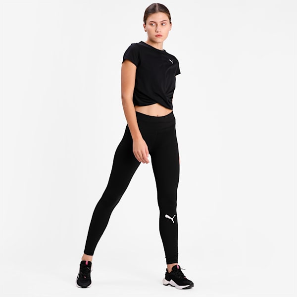 Cross The Line Full Length Women's Tights, Puma Black, extralarge-IND