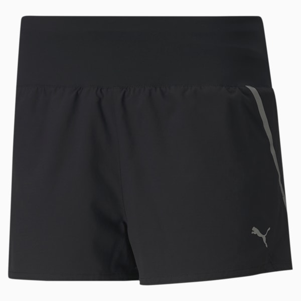 Run Lite Women's Woven Shorts, Puma Black, extralarge