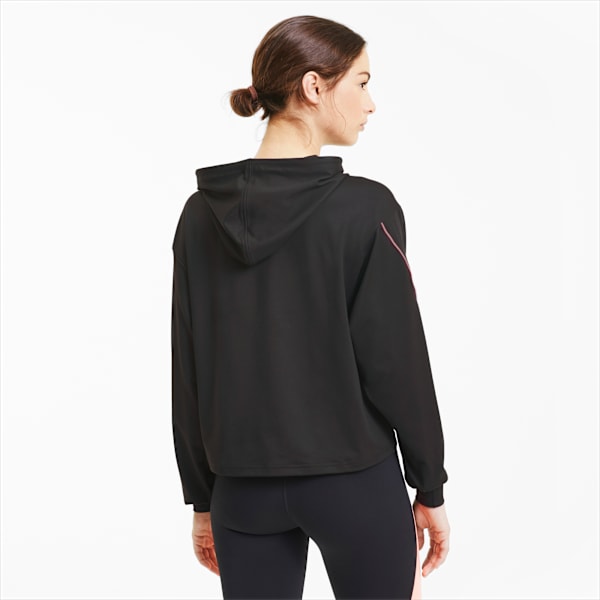 Train Pearl Women's Hoodie, Puma Black, extralarge