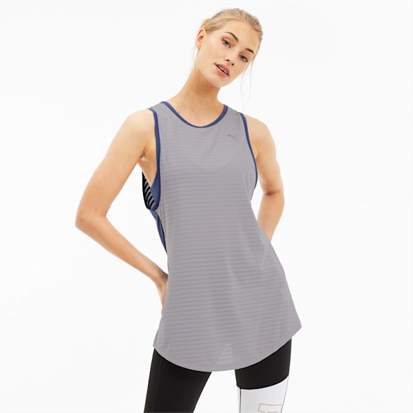 Neo-Future Women's Tank, Raindrops-Marlin, extralarge