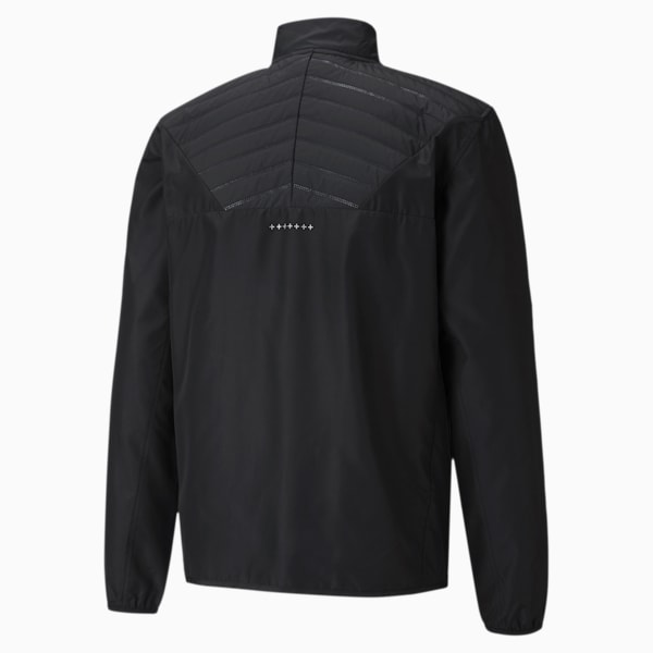 Favourite windCELL Men's Puffer Regular Fit Running Performance Jacket, Puma Black, extralarge-IND