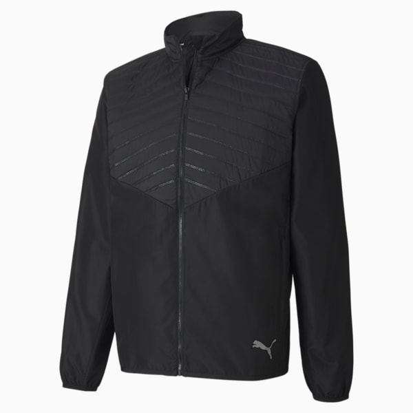 Favourite windCELL Men's Puffer Regular Fit Running Performance Jacket, Puma Black