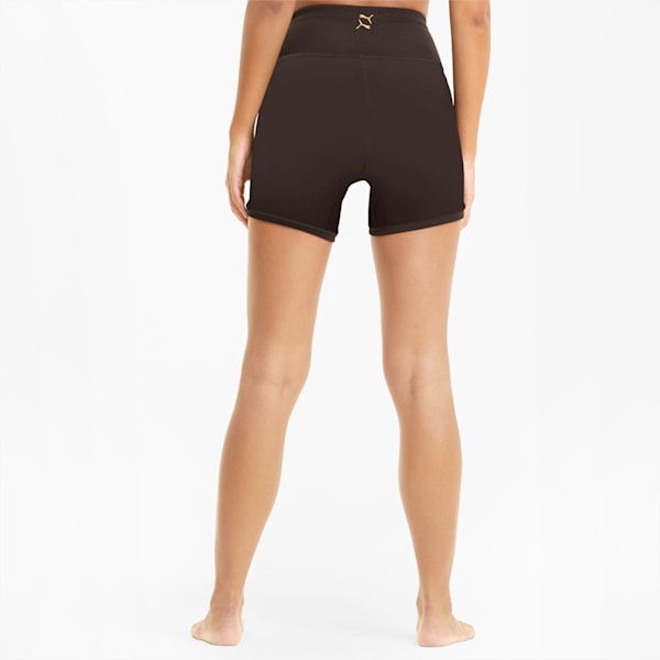 Exhale Solid Women's Training Shorts, After Dark, extralarge-IND