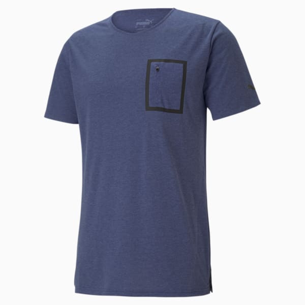 Session Tech Bonded Men's Training Tee, Elektro Blue, extralarge