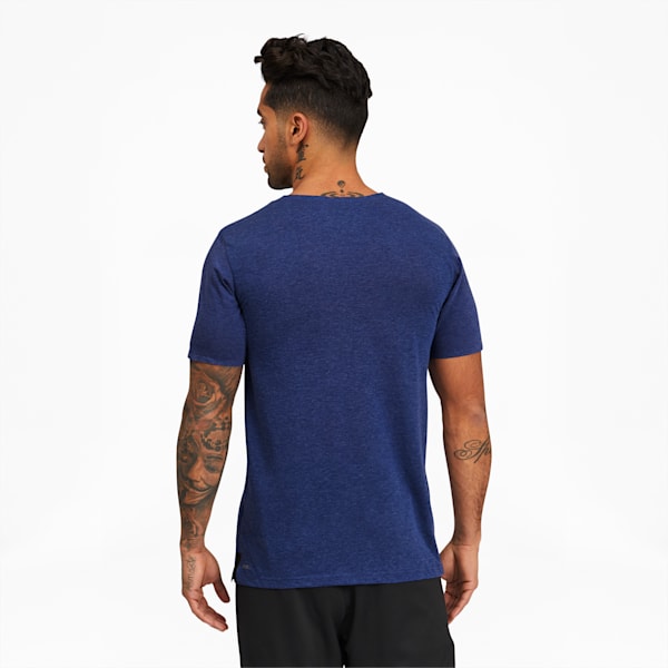 Session Tech Bonded Men's Training Tee, Elektro Blue, extralarge