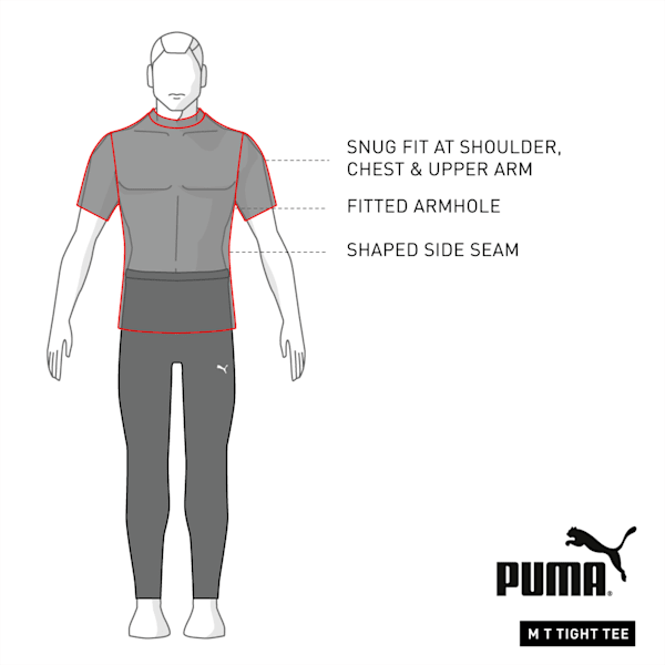 PUMA Exo-Adapt Men's Training T-shirt, Puma White, extralarge-IND