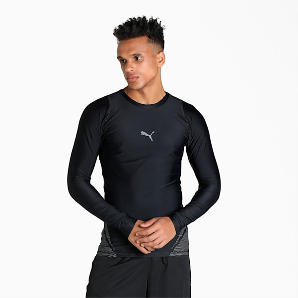 PUMA EXO-ADAPT Performance Men's Tight T-Shirt, Puma Black, extralarge-IND