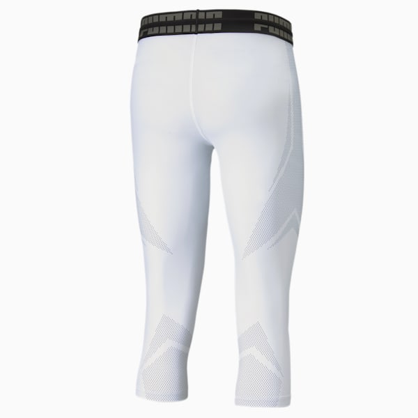 Puma BBall Compression Shorts Men's Compression Shorts Basketball  Compression Pants Short Leggings Radler 605078-02 White