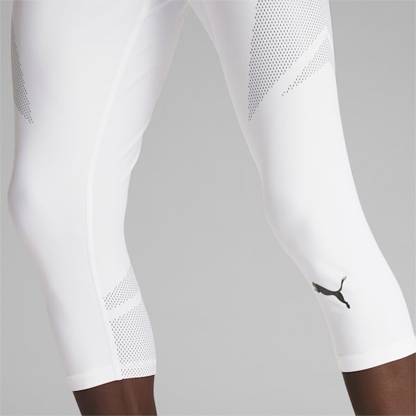 Puma BBall Compression Shorts Men's Compression Shorts Basketball  Compression Pants Short Leggings Radler 605078-02 White