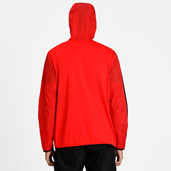 Ultra Woven Men's Training Jacket, Poppy Red-Puma Black, extralarge-IND