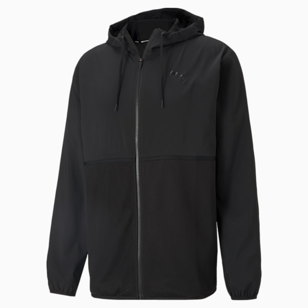 Vent Men's Hooded Training Jacket, Puma Black, extralarge