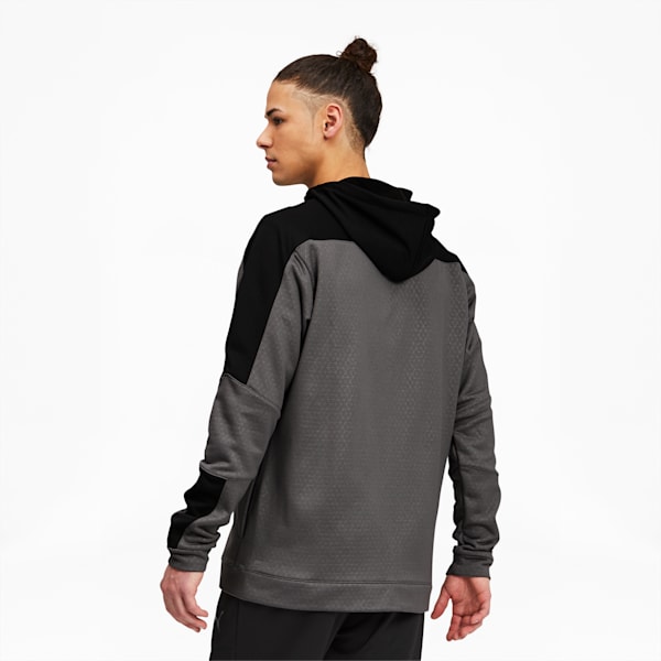 Activate Men's Full Zip Training Jacket, CASTLEROCK-Puma Black, extralarge