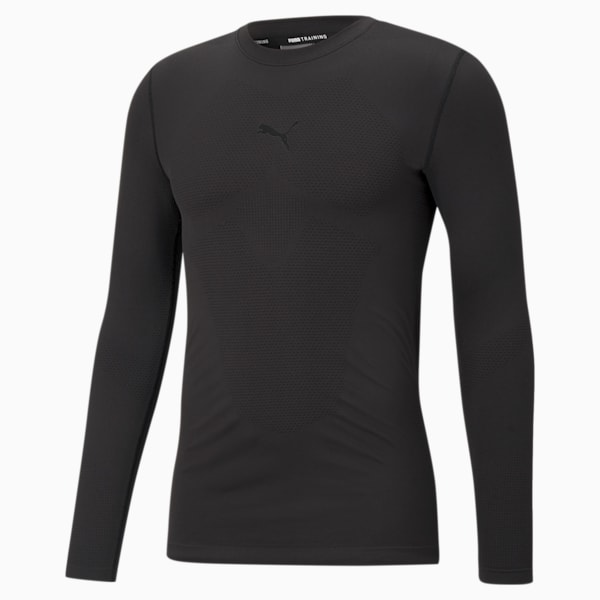 Seamless Bodywear Men's Training Slim T-shirt, Puma Black