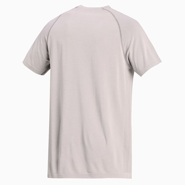 TRAIN Favourite evoKNIT SSl Men's Slim T-Shirt, Medium Gray Heather, extralarge-IND