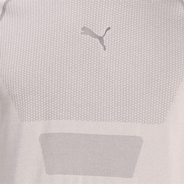 TRAIN Favourite evoKNIT SSl Men's Slim T-Shirt, Medium Gray Heather, extralarge-IND