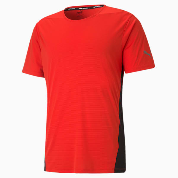 Favourite Session Men's Training  T-shirt, Poppy Red-Puma Black, extralarge-IND