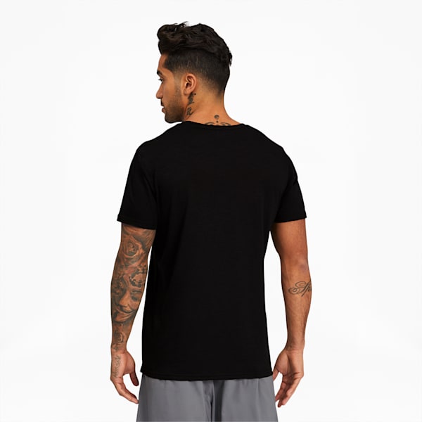 Performance Men's Graphic Tee, Puma Black, extralarge