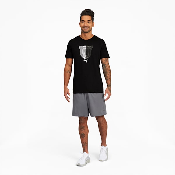 Performance Men's Graphic Tee, Puma Black, extralarge