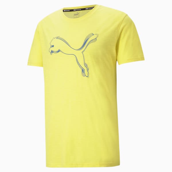 Performance Branded Men's Training T-Shirt, Celandine, extralarge-IND