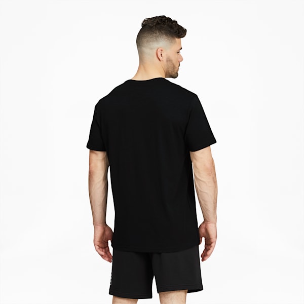 Performance Men's Branded Training Tee, Puma Black, extralarge