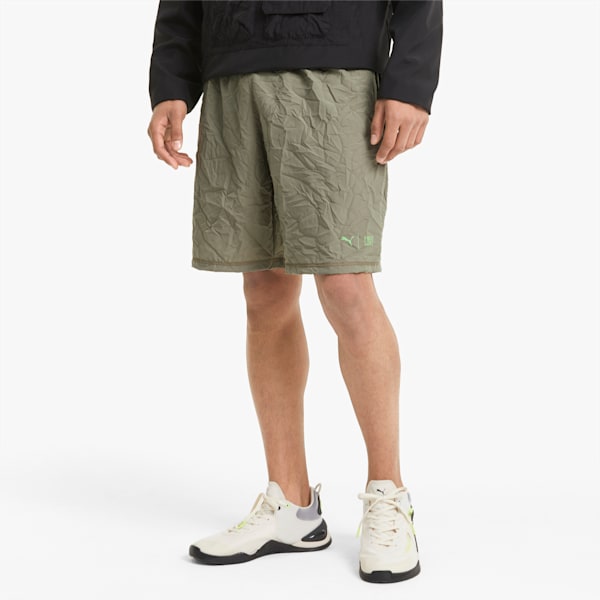 PUMA x FIRST MILE Men's Session Training Shorts, Vetiver, extralarge