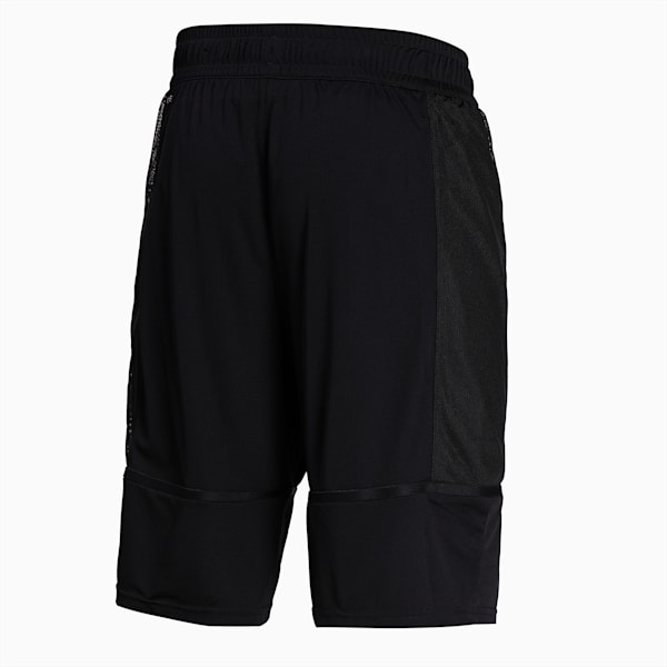 Graphic Knit 9” Men's Training Shorts, Puma Black